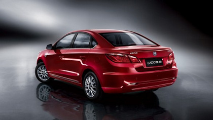 Коврик в багажник Changan Eado (Чанган Еадо) с бортиком