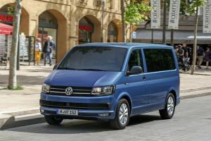 Коврики в салон Volkswagen Multivan  (2015-2019)  3 ряд 3D с бортиком