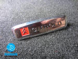 Лейбл металлический Citroen (Ситроен) цветной