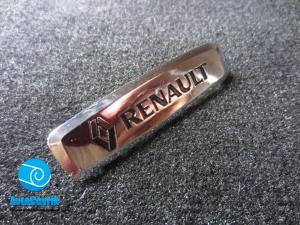 Лейбл металлический Renault (Рено) цветной