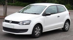 Коврик 3D в багажник Volkswagen Polo (2010-н.в.) с бортиком