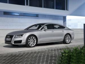 Коврики в салон Audi A7 4G (2010-н.в.) 3D с  бортиком