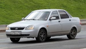 Резиновые коврики в салон Lada Vaz 2170 Priora (2007-н.в.) с бортиком
