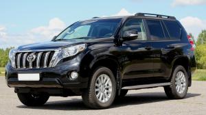 Коврик в багажник Toyota LC 150 Prado (J150) (2010-н.в.) с бежевый