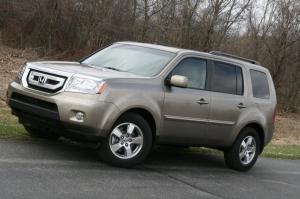 Коврики в салон Honda Pilot 2 (2009-н.в.) 3 ряд