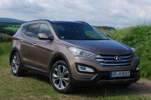 Коврик в багажник Hyundai Santa Fe (2006-2012) 5 мест с бортиком