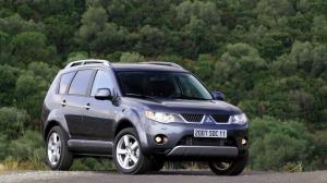 Велюровые коврики в салон Mitsubishi Outlander XL (Митсубиси Аутлендер ХЛ) (2007-2009)