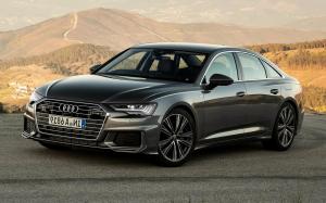Коврики в салон Audi A6 C7 SD  (2011-2018) 3D с  бортиком