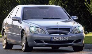 Коврики в салон Mercedes S-class 4 W220 (1998-2002) ковролин Lux