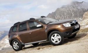 Коврики 3D LUX в салон Renault Duster (Рено Дастер)  (2011-2015) с бортиком
