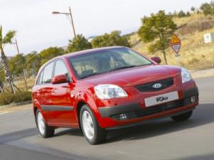Коврики в салон Kia Rio 2 (Киа Рио 2) с бортиком