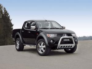 Велюровые коврики в салон Mitsubishi L200 (Митсубиси Л200) (4 двери)