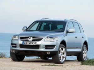 Коврики в салон Volkswagen Touareg 1 (Фольксваген Туарег) PREMIUM БЕЖЕВЫЙ