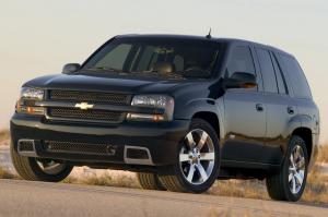Резиновый коврик в багажник Chevrolet Trail Blazer (2006-2009)