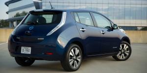 Коврики в салон Nissan Leaf I ZE0 с бортиком