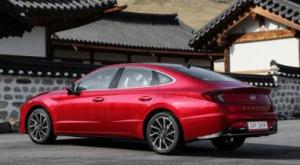 Коврики в салон Hyundai Sonata 8 (Хендай Соната 8) 3D с бортиком 