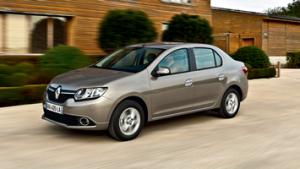 Коврики 3D LUX в салон Renault Logan 2 (Рено Логан 2) (2014-) с бортиком