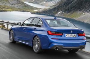 Коврики в салон Bmw 3 G20 (Бмв 3 Г20) (2019-) с бортиком