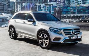 Коврики в салон Mercedes-Benz GLC X253 (2015-н.в.) бежевый 3D с бортиком