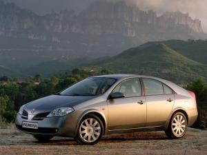 Коврики 3D LUX в салон Nissan Primera P12 (2002-2008) с бортиком