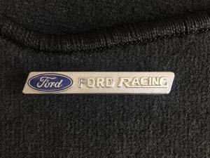 Лейбл металлический Ford Racing ( Форд Рейсинг) фигурный цветной 