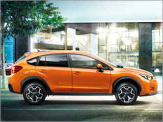 Коврики в салон Subaru XV (Субару ХВ) с бортиком