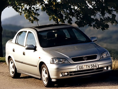 Велюровые коврики в салон Opel Astra G (Опель Астра Г)