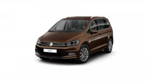 Коврик в багажник Volkswagen Touran 3 5T (2015-н.в.) с бортиком