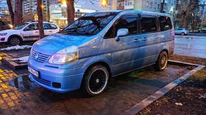 Коврики в салон Nissan Serena Mk 2 2WD (1999-н.в.) с подпятником