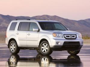 Коврик в багажник Honda Pilot (Хонда Пилот) с бортиком