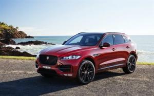 Коврики в салон Jaguar F-pace (с бортиком)