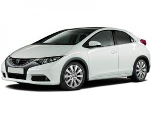 Коврики 3D LUX в салон Honda Civic 9 HB (Хонда Цивик 9 хэтч) с бортиком