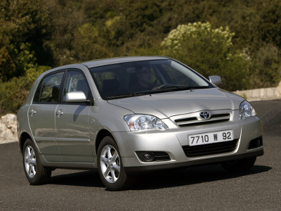 Велюровые коврики в салон Toyota Corolla 9 (Тойота Королла 9)  (E120- E130)