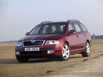 Коврики в салон Skoda Octavia A5 (Шкода Октавия А5) 3D с бортиком