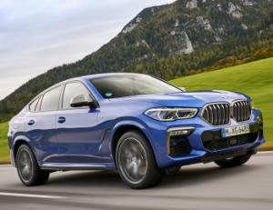 Коврики в салон Bmw X6 G06 (Бмв Х6 Г06) 3D с бортиком
