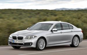 Коврики в салон BMW 5 F10  (2013-) с бортиком