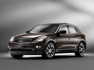 Коврики в салон Infiniti EX (Инфинити ЕХ) ковролин LUX БЕЖЕВЫЙ