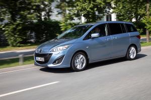 Коврик в багажник Mazda 5 (2010-н.в.) с бортиком