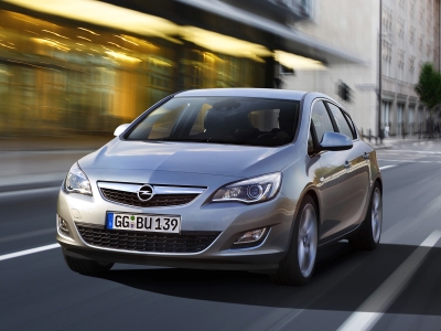 Велюровые коврики в салон Opel Astra J (Опель Астра Джей)