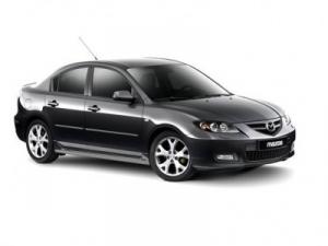 Коврики 3D LUX в салон Mazda 3 (Мазда 3) (2003-2009) с бортиком
