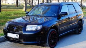 Коврики в салон Subaru Forester (2007-2012) с бортиком