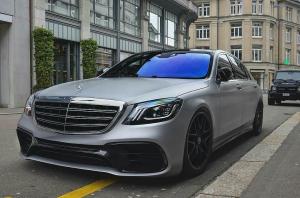 Коврики в салон Mercedes S-class 6 W222 (2013-2020) бежевый