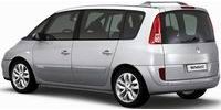Коврики в салон Renault Espace 4 (2002-)(Рено Эспейс 4) с бортиком