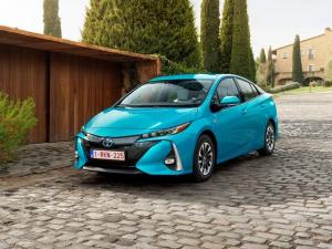 Коврики в салон Toyota Prius IV XW50 (2015-) 3D с бортиком