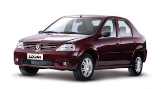 Коврик в багажник в багажник Renault Logan (Рено Логан 1) с бортиком