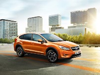 Коврики в салон Subaru XV (Субару ХВ) ковролин LUX