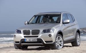 Коврик в багажник Bmw X3 F25 (2010-2017) бежевый