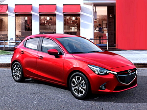 Коврик в багажник Mazda 2 (2014-2019)