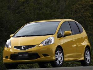 Коврики в салон Honda Fit 1 (Хонда Фит ) (2001-2008) с бортиком (ПРАВЫЙ РУЛЬ)