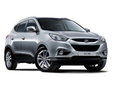 Ворсовой коврик в багажник Hyundai ix35 (Хендай Айх35)